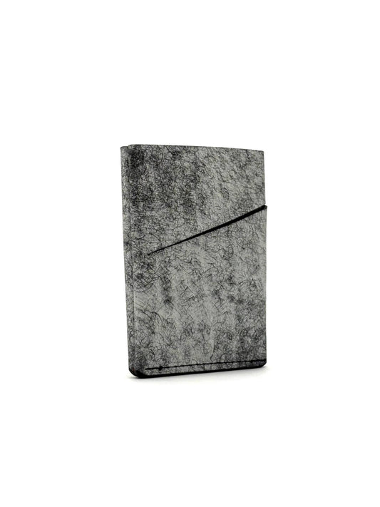 black keeper leather wallet front view